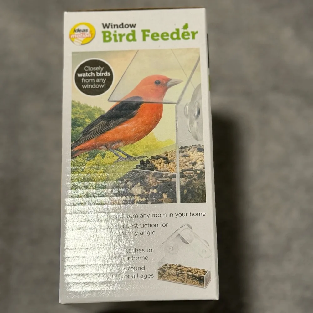 Clear Window Bird Feeder by Ideas in Motion